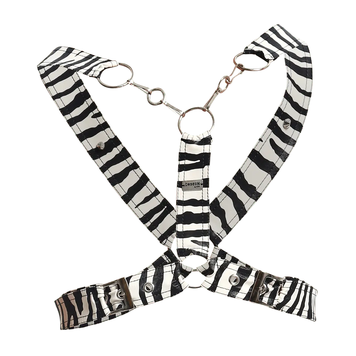 DNGEON Cross Chain Harness Animal Malebasics