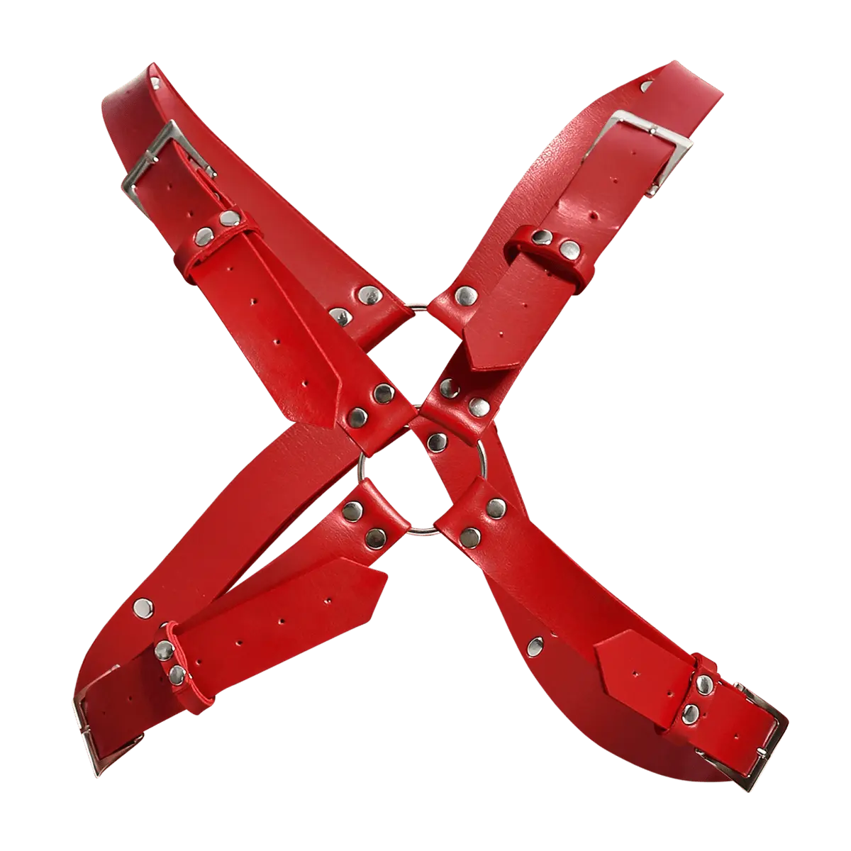 DNGEON Harness Belts Cross Malebasics