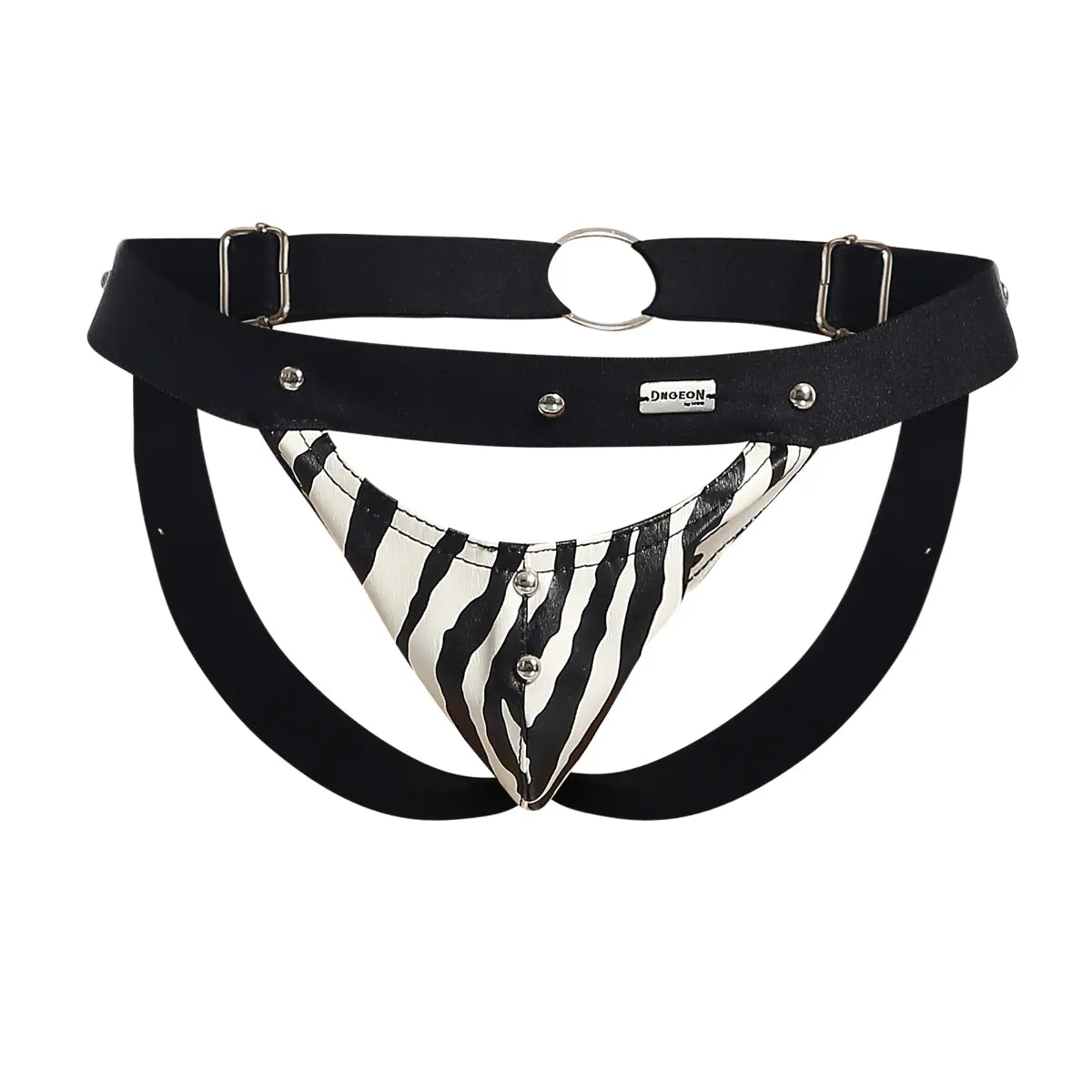 DNGEON Peekaboo Jockstrap Animal Malebasics