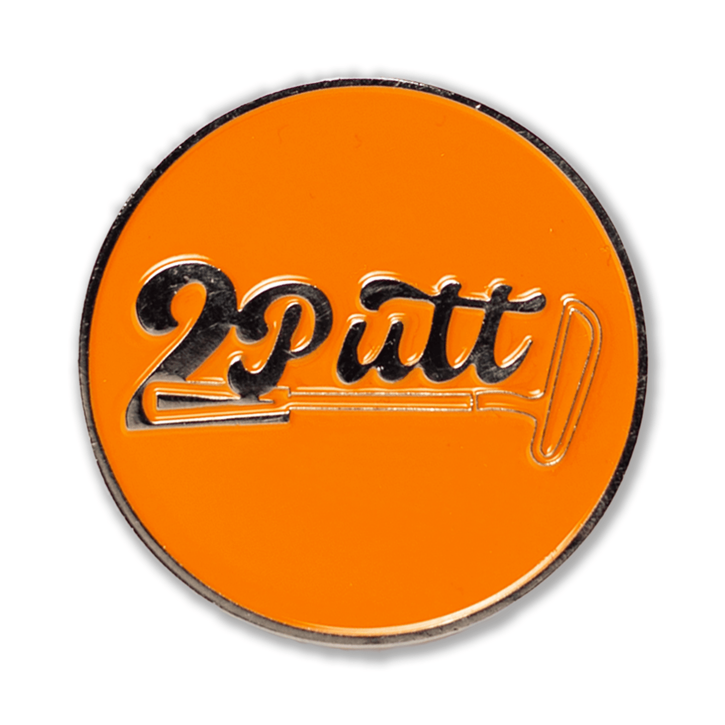 2putt Dogecoin Ball Marker - Alternate Angle
