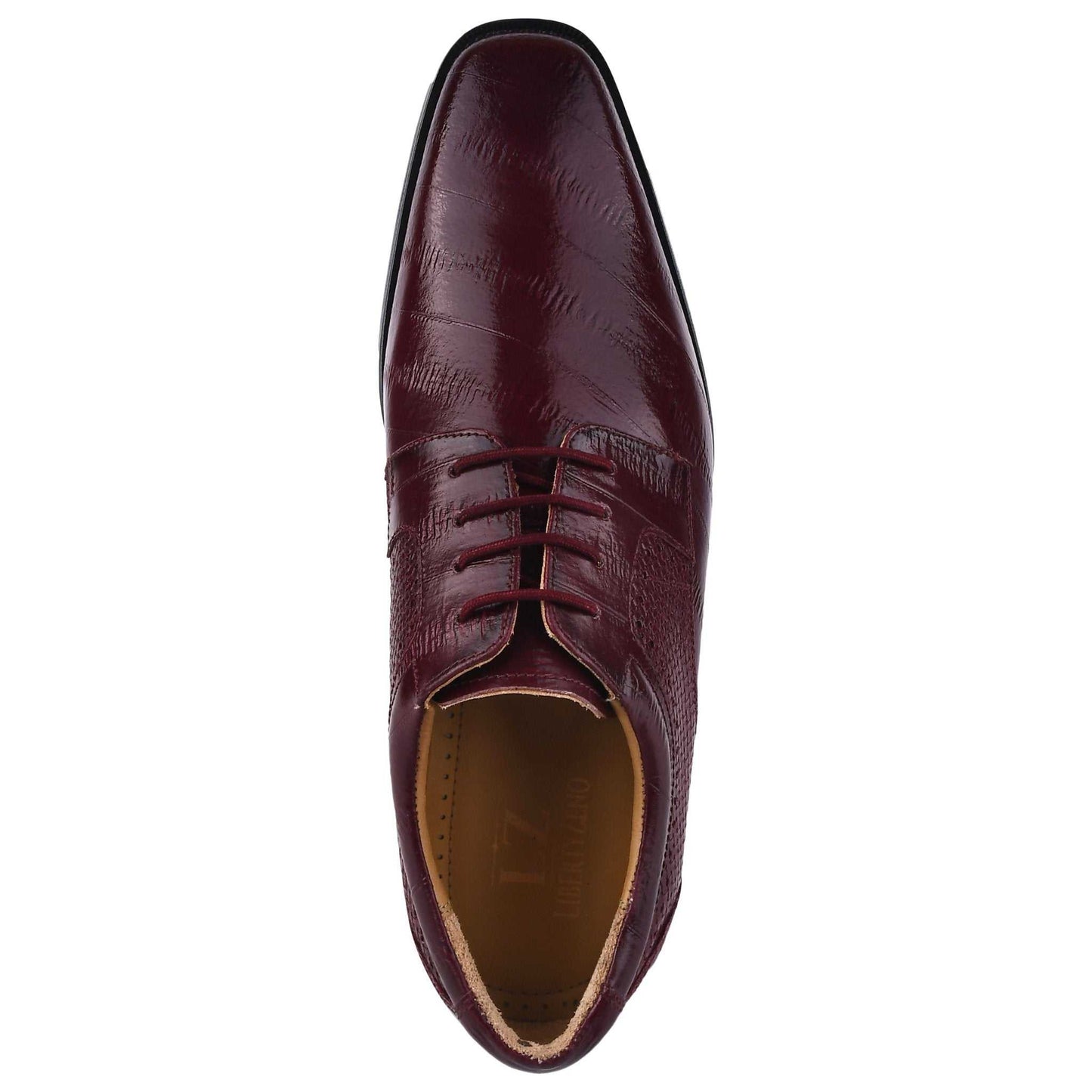 Donald Genuine Leather Oxford Style Tread Design Dress Shoes - MENLL