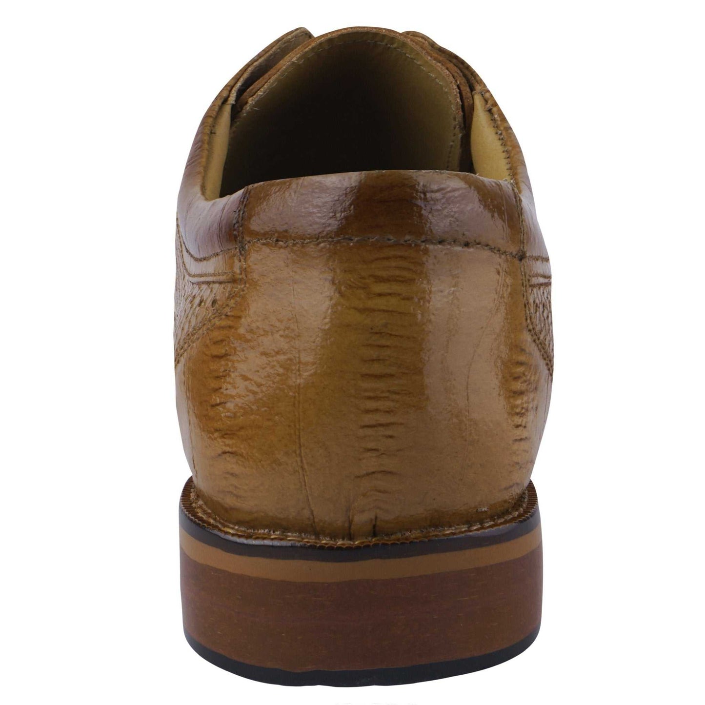 Donald Genuine Leather Oxford Style Tread Design Dress Shoes - MENLL