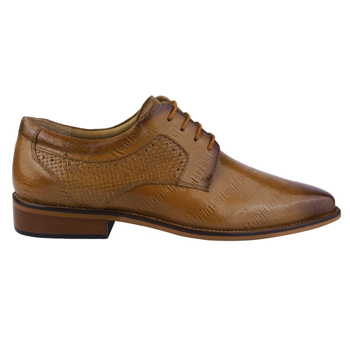 Donald Genuine Leather Oxford Style Tread Design Dress Shoes - MENLL