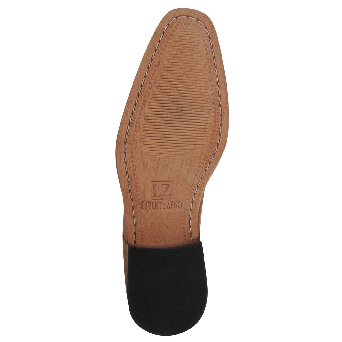 Donald Genuine Leather Oxford Style Tread Design Dress Shoes - MENLL