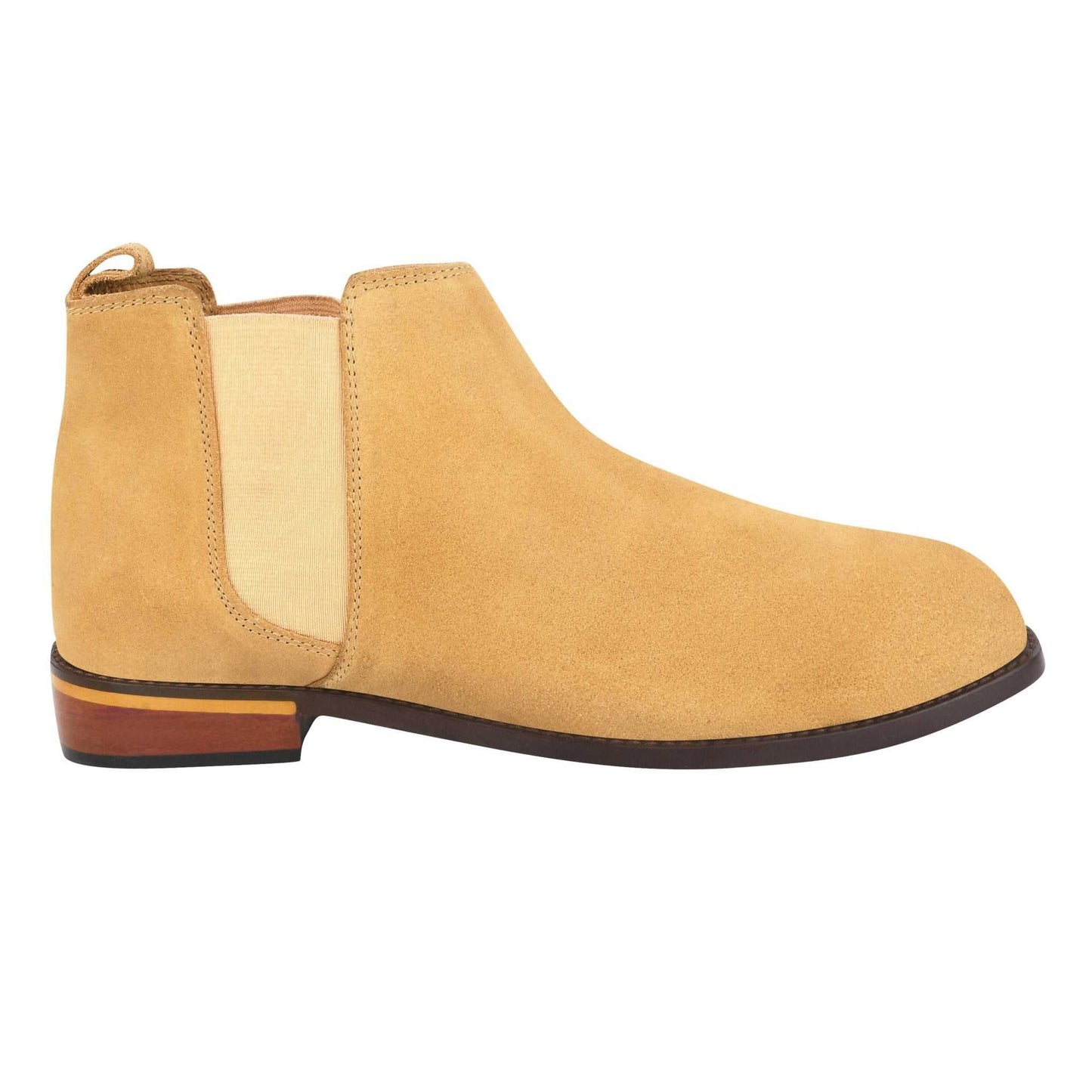 DONS Genuine Suede Leather Chelsea Boot for Men - MENLL