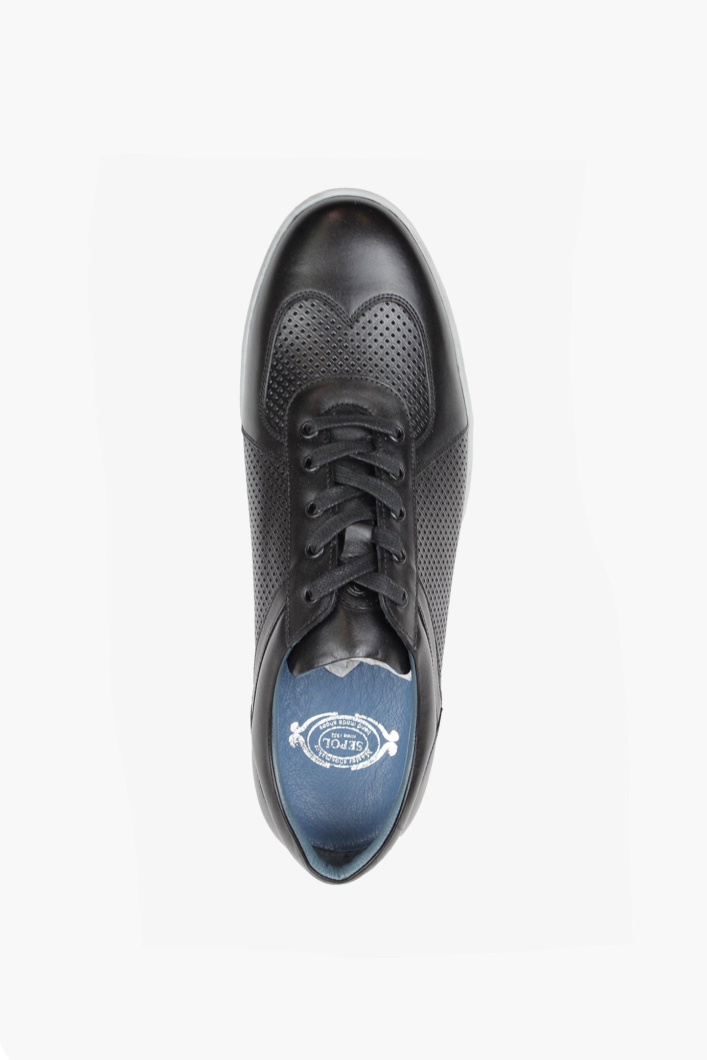 Downtown Sneaker Black by SEPOL Shoes