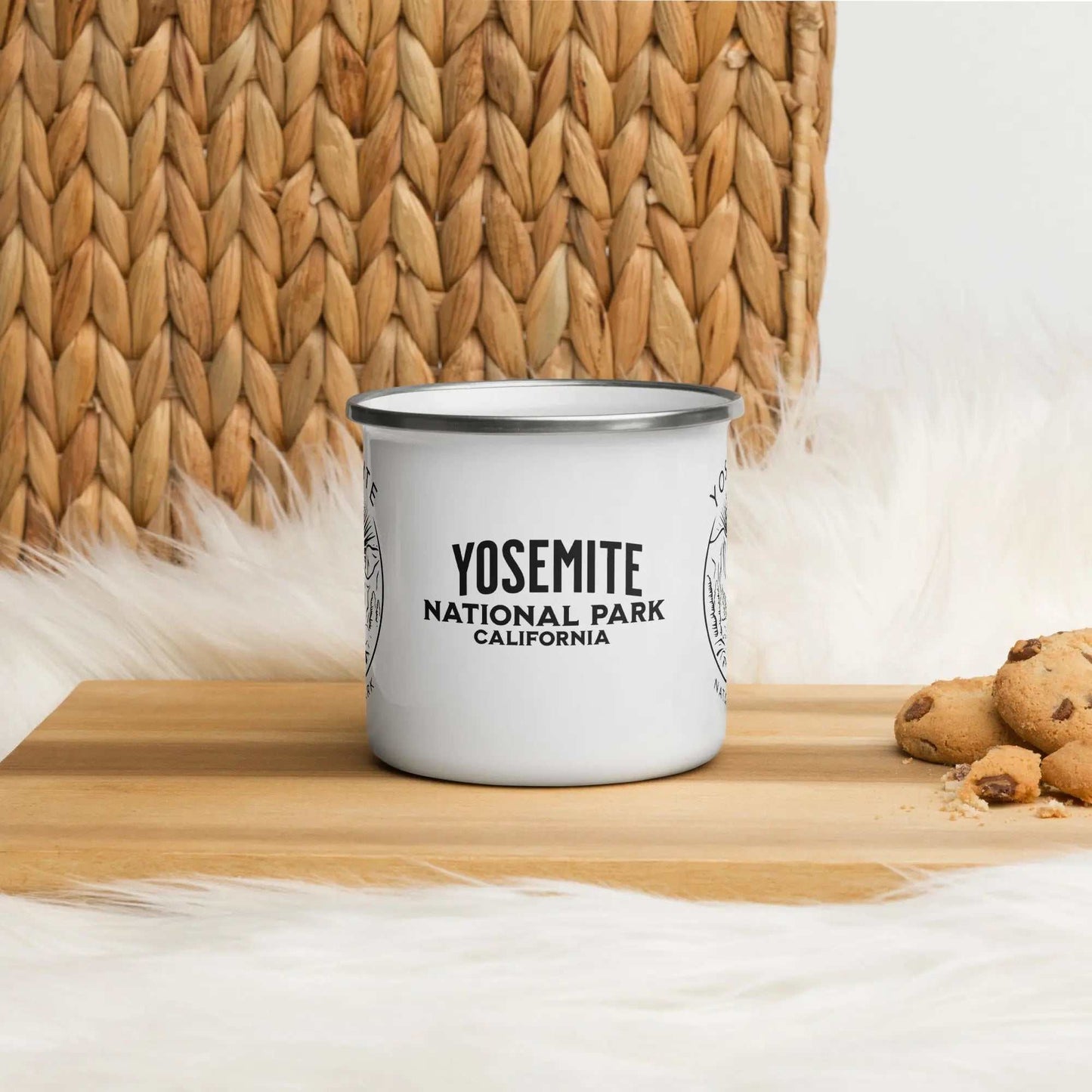 Yosemite National Park Durable Enamel Camp Mug - MENLL