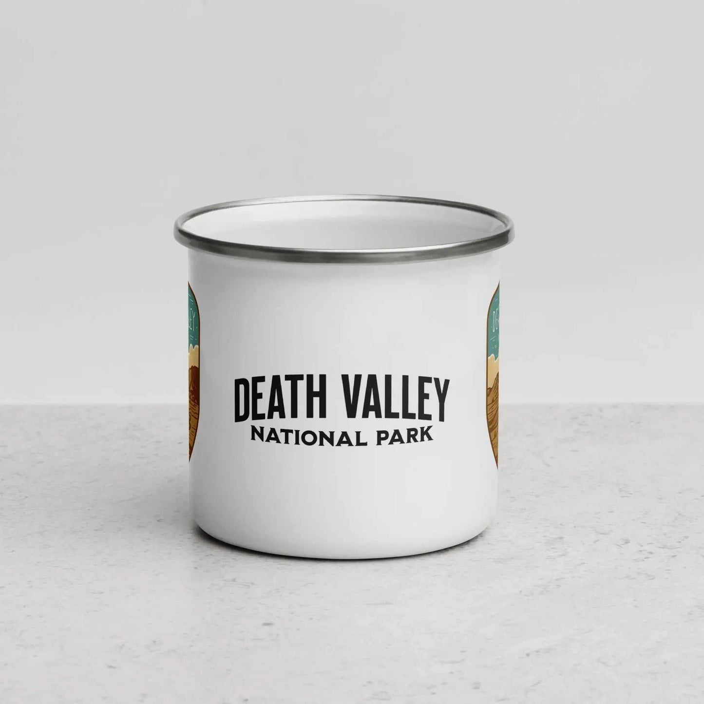 Death Valley National Park Durable Enamel Camp Mug - MENLL