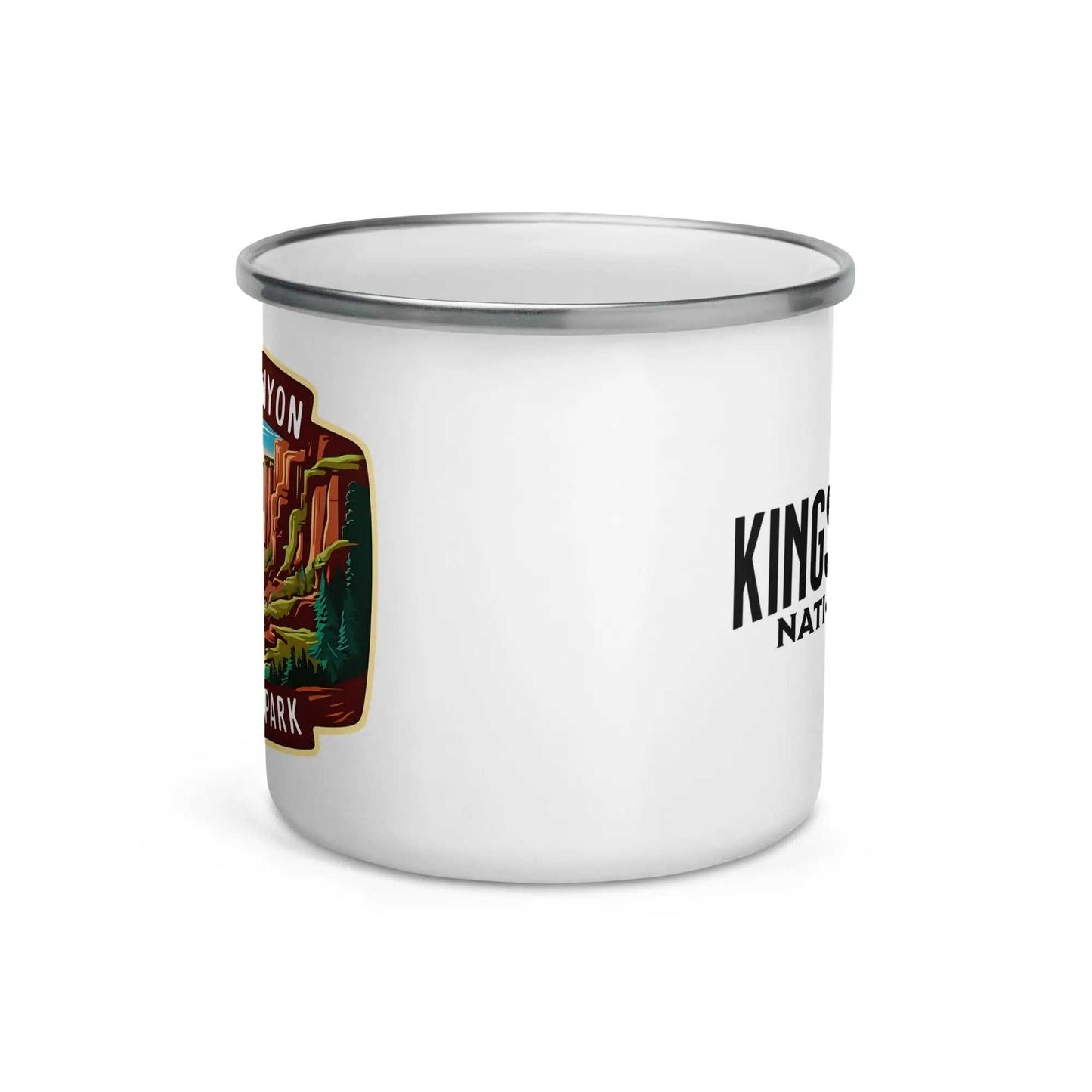 Kings Canyon National Park Durable Enamel Camp Mug - MENLL
