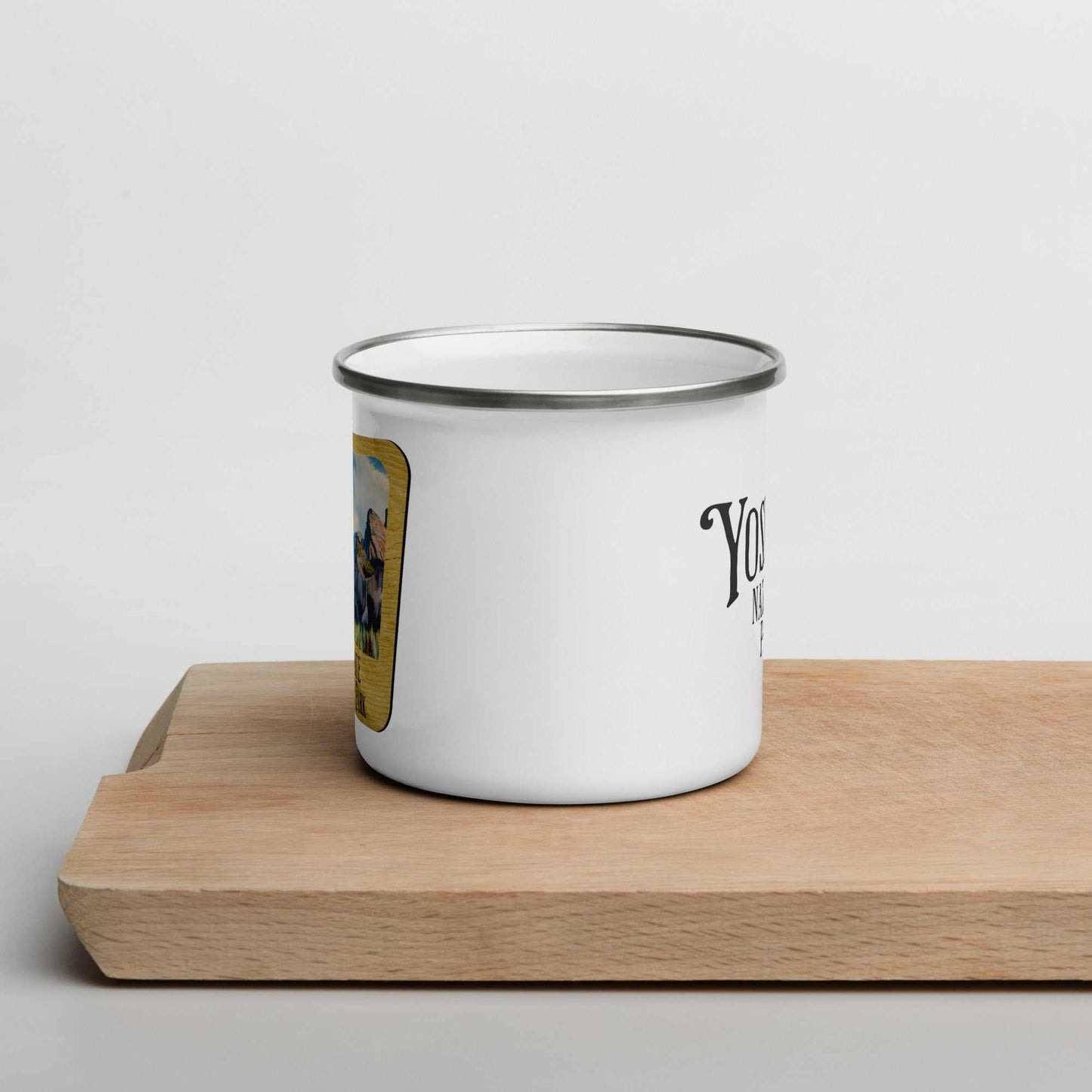 Yosemite Valley Sign National Park Camp Mug - MENLL