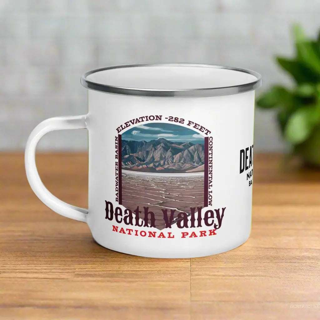 Death Valley National Park Durable Enamel Camp Mug - MENLL
