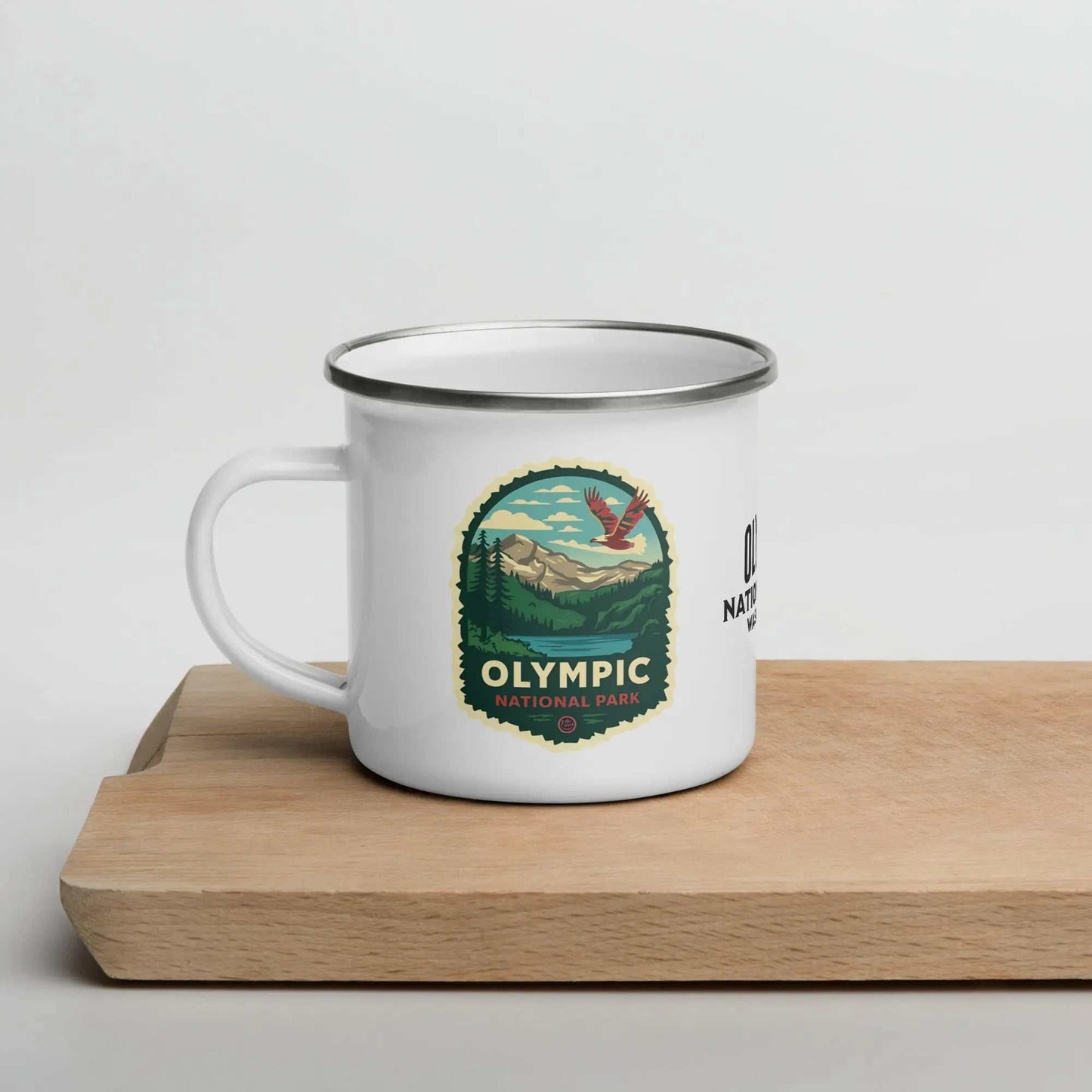 Olympic National Park Durable Enamel Camp Mug - MENLL