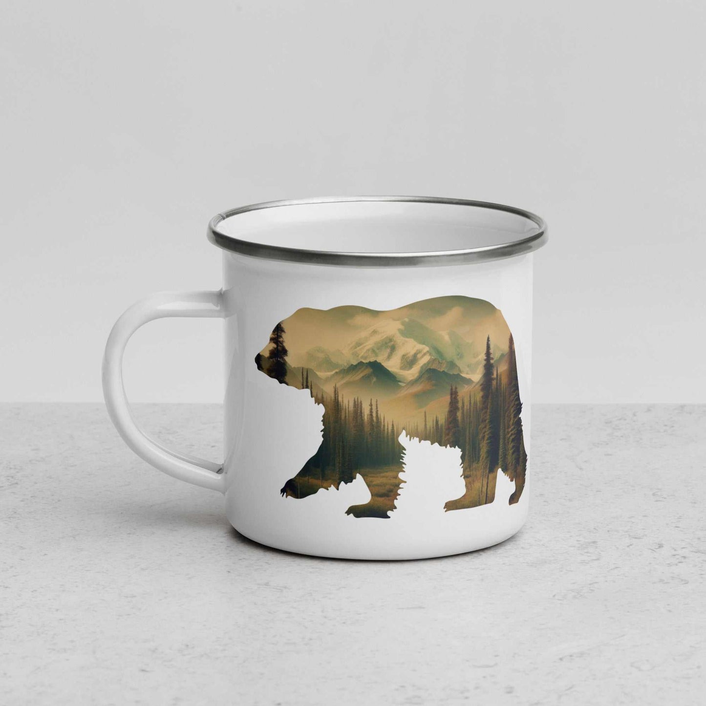 Denali National Park Durable Camp Mug Mountain Bear - MENLL