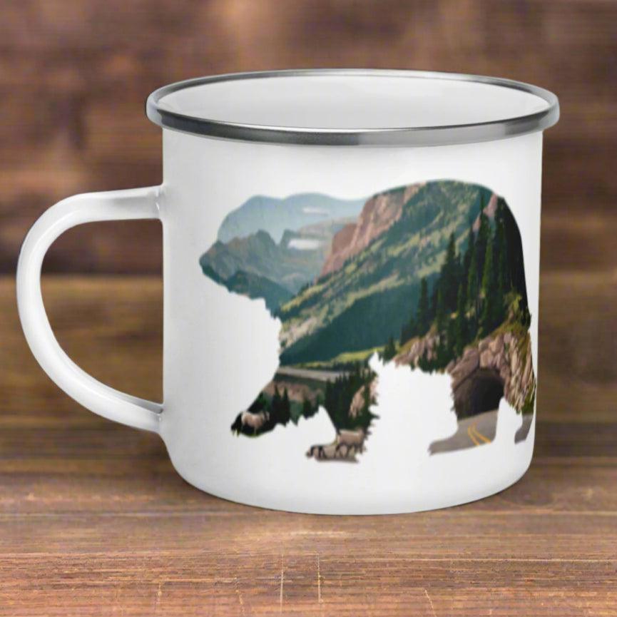 Glacier National Park Bear Camp Mug - MENLL