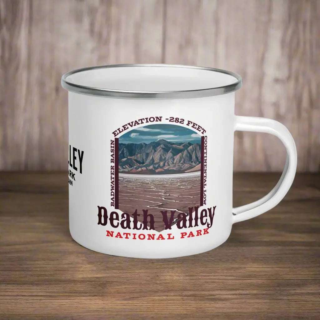 Death Valley National Park Durable Enamel Camp Mug - MENLL