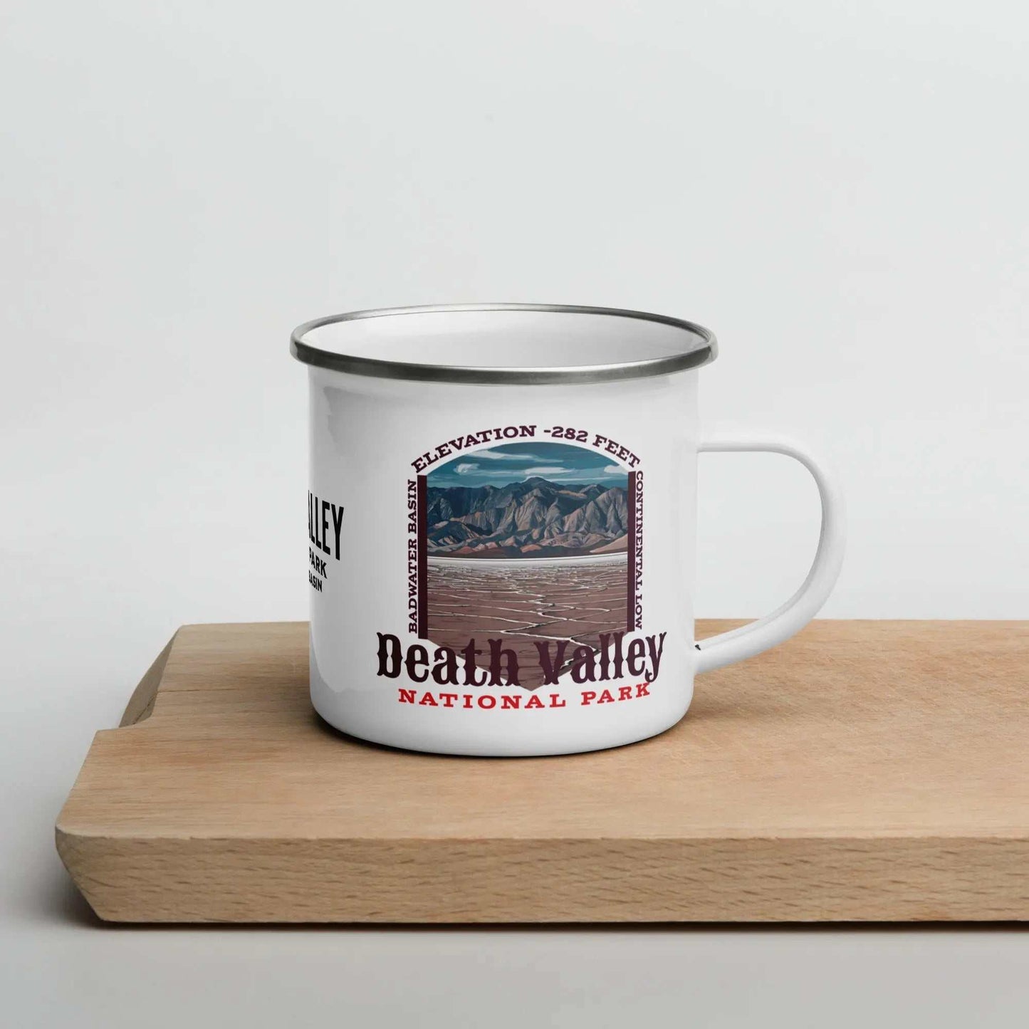 Death Valley National Park Durable Enamel Camp Mug - MENLL