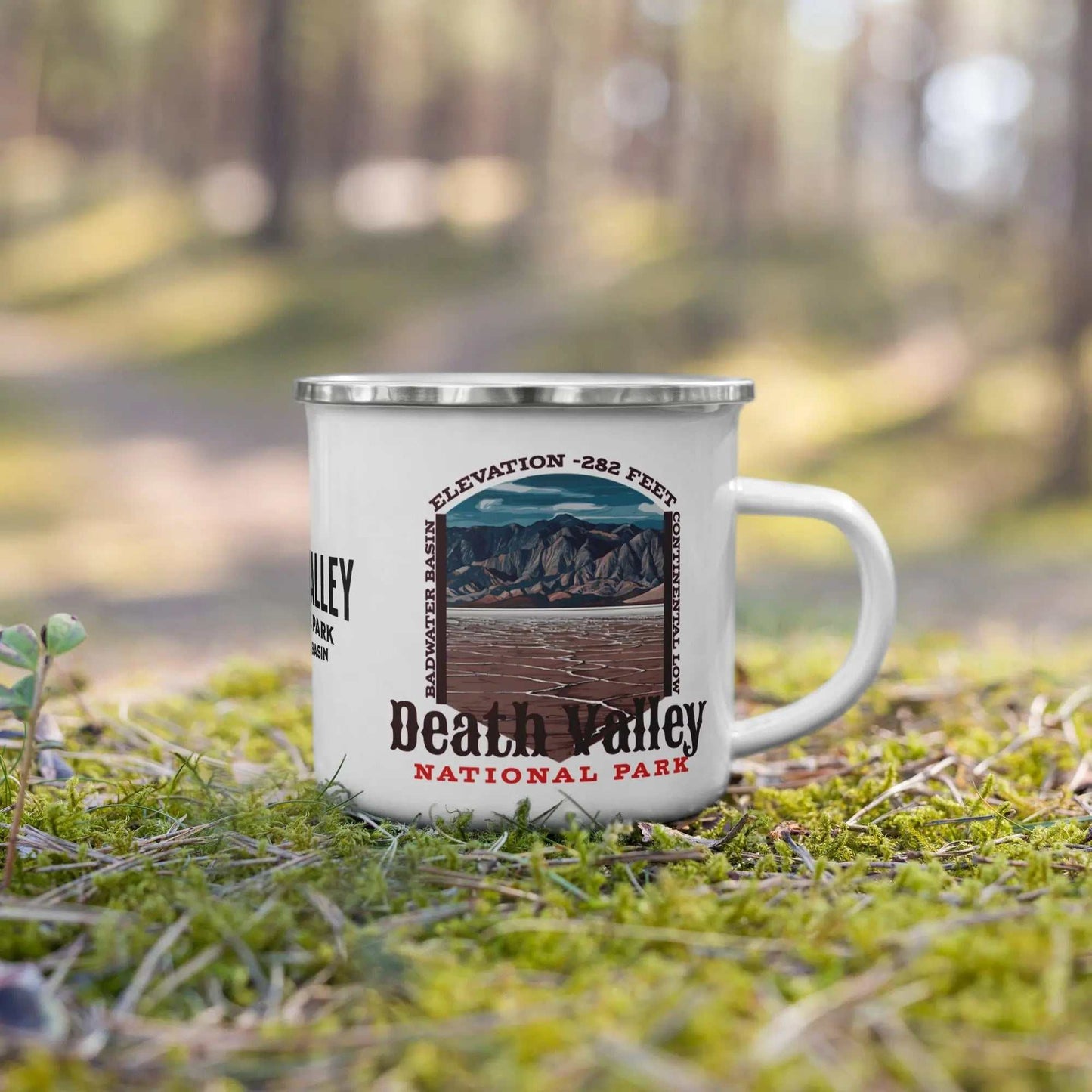 Death Valley National Park Durable Enamel Camp Mug - MENLL