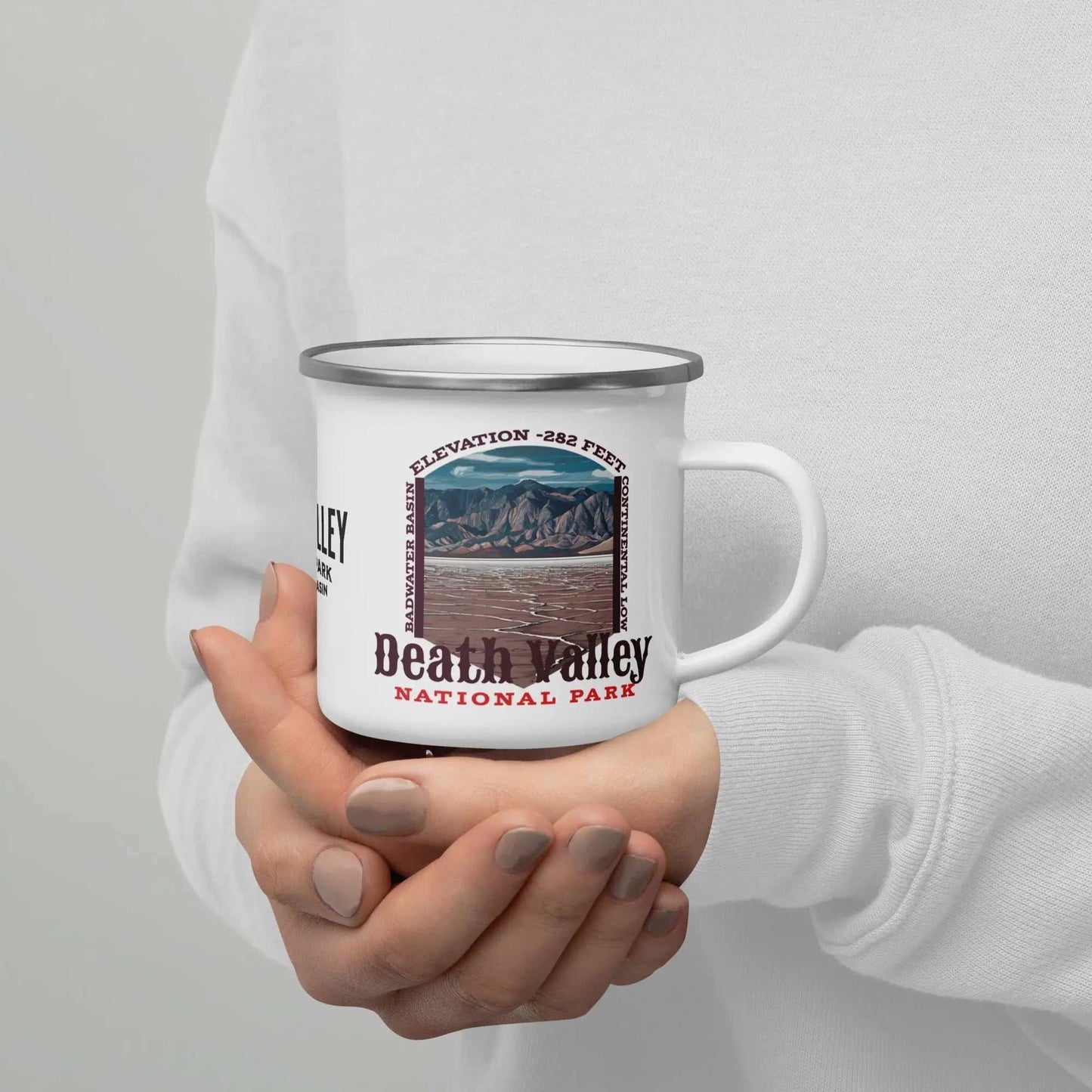 Death Valley National Park Durable Enamel Camp Mug - MENLL
