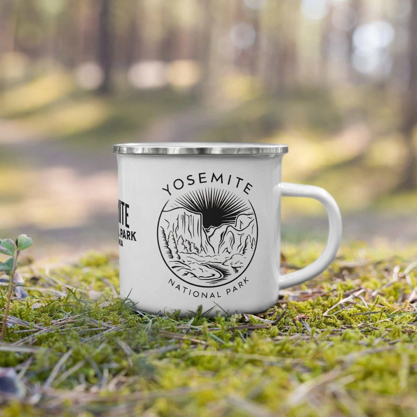 Yosemite National Park Durable Enamel Camp Mug - MENLL