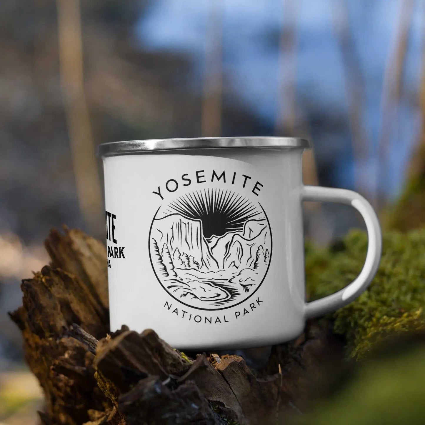 Yosemite National Park Durable Enamel Camp Mug - MENLL