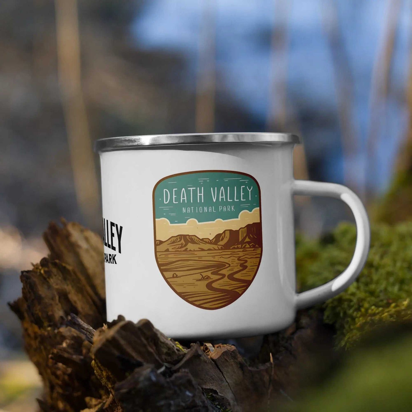 Death Valley National Park Durable Enamel Camp Mug - MENLL