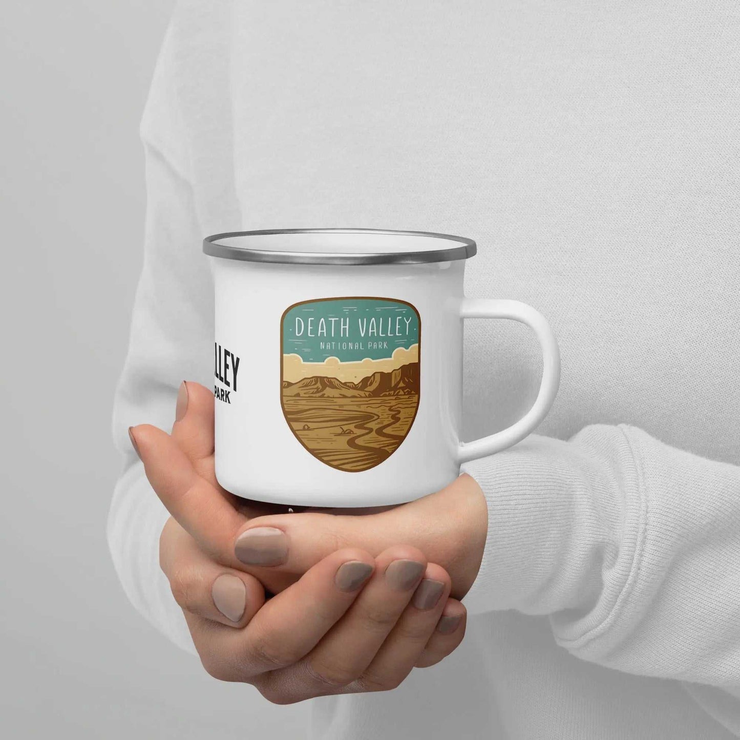 Death Valley National Park Durable Enamel Camp Mug - MENLL