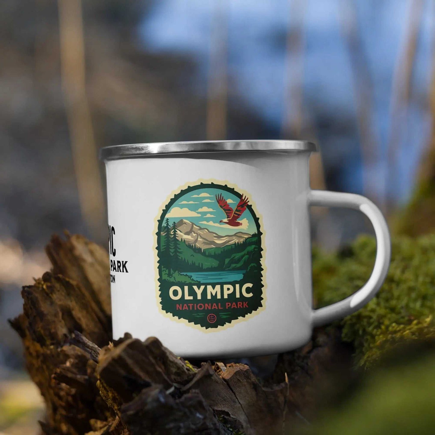 Olympic National Park Durable Enamel Camp Mug - MENLL