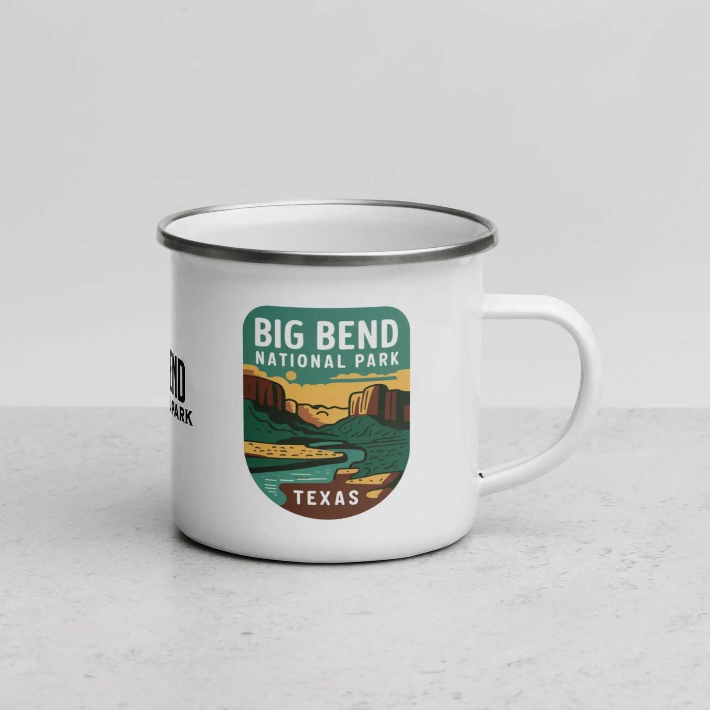 Big Bend National Park Durable Enamel Camp Mug - MENLL