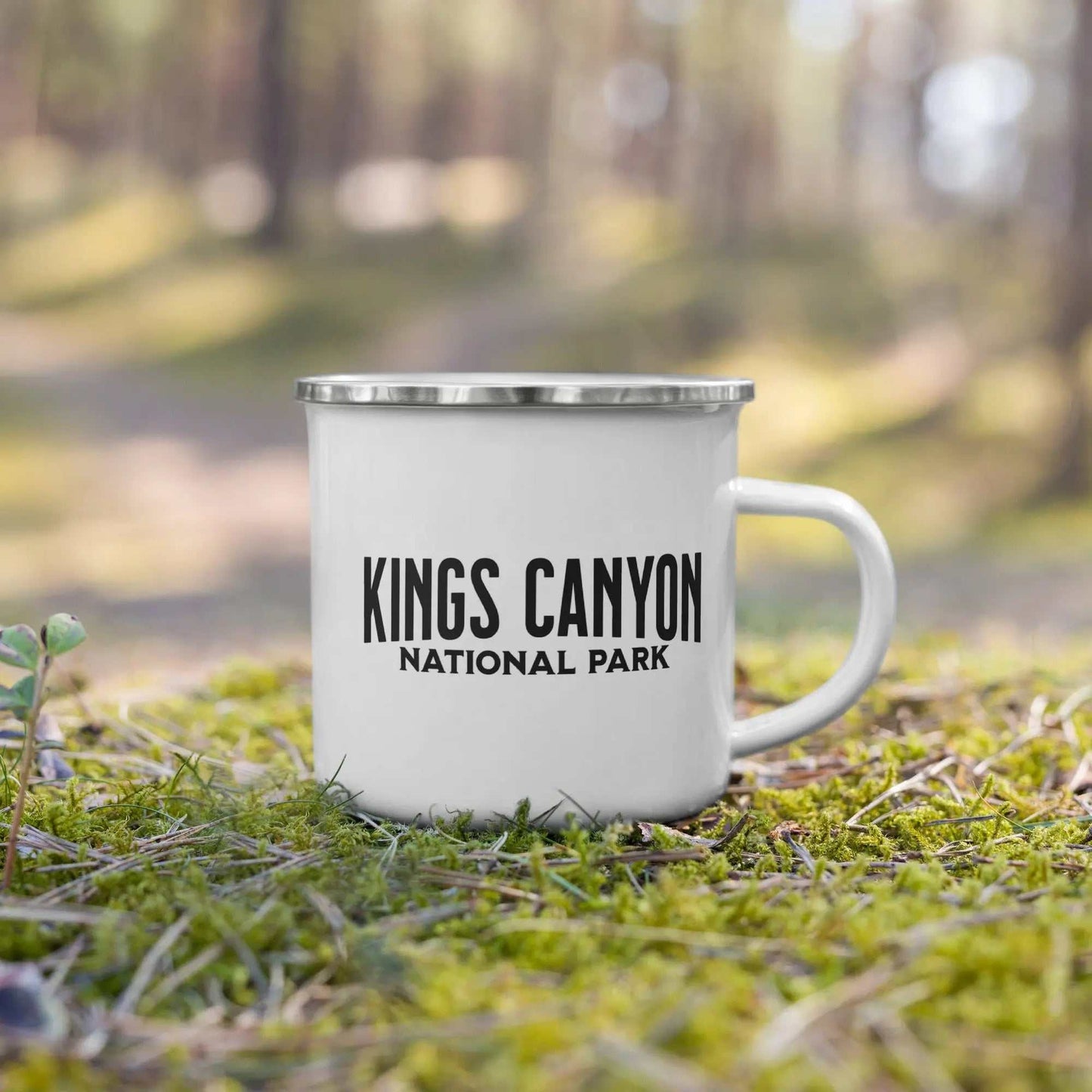 Kings Canyon National Park Durable Enamel Camp Mug - MENLL