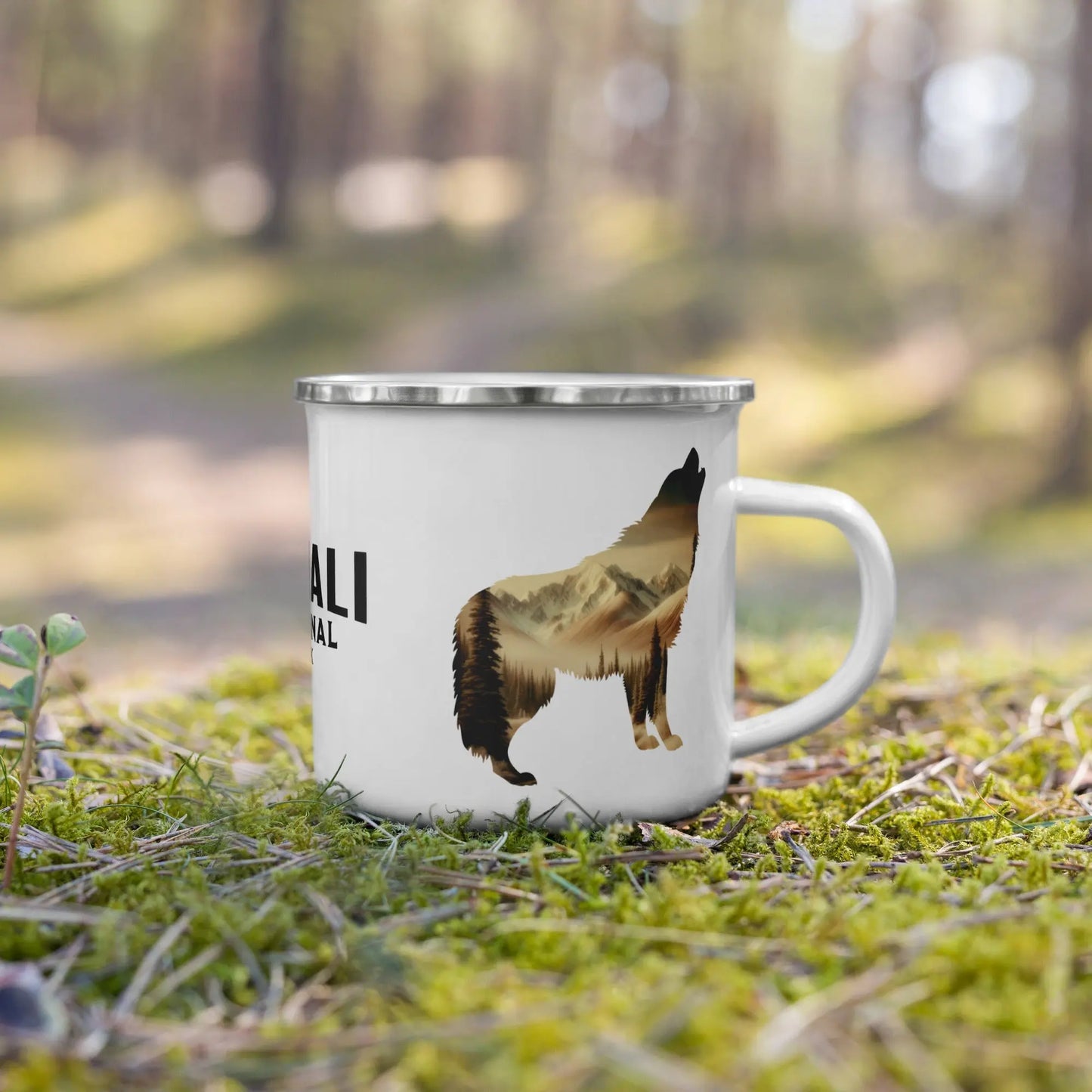 Denali National Park Durable Camp Mug Mountain Wolf Park Service Apparel
