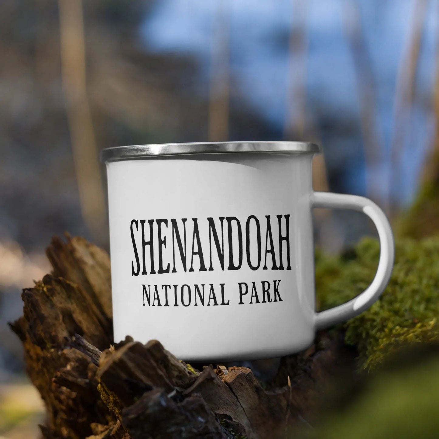 Park Service Apparel Bear Camp Mug Hiking/Camping Enamel Mug Durable & Lightweight by Park Service Apparel