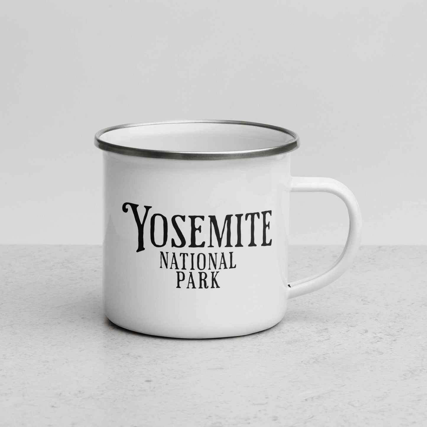 Yosemite Valley Sign National Park Camp Mug - MENLL