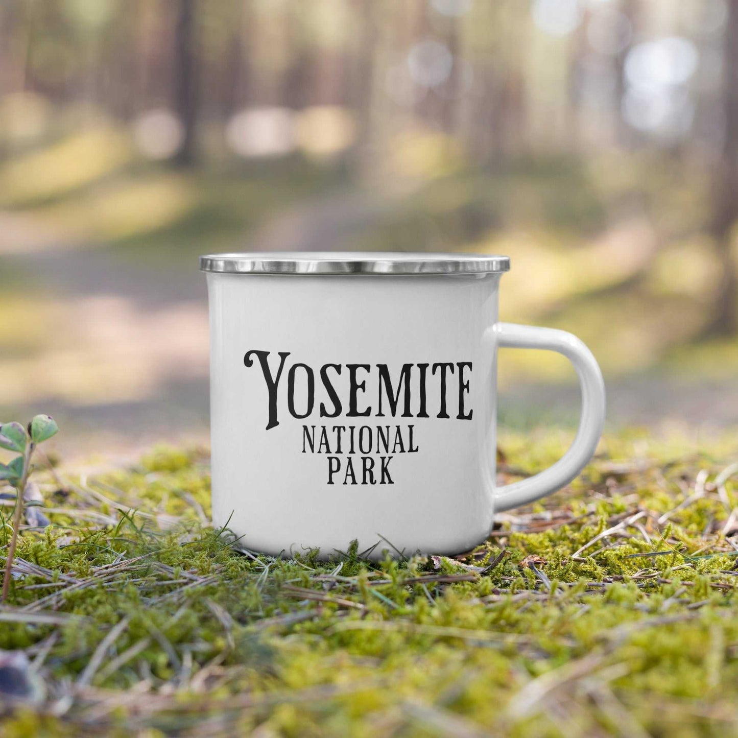 Yosemite Valley Sign National Park Camp Mug - MENLL