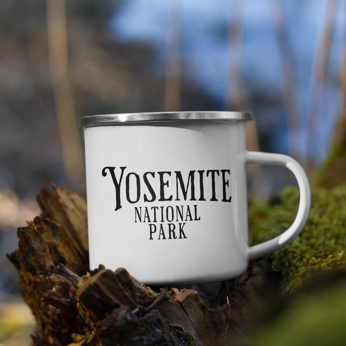 Yosemite Valley Sign National Park Camp Mug - MENLL
