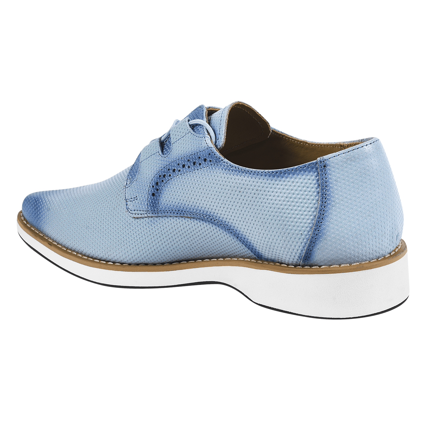 Eric Genuine Leather Oxford Style Lace-Up Dress Shoes For Men