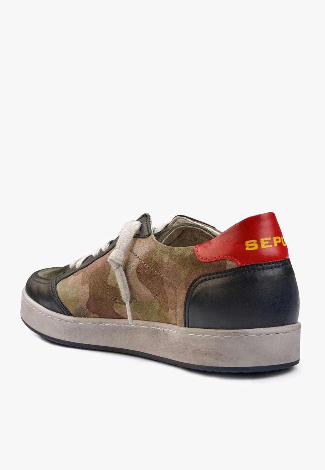 Estrella Sneaker Green by SEPOL Shoes