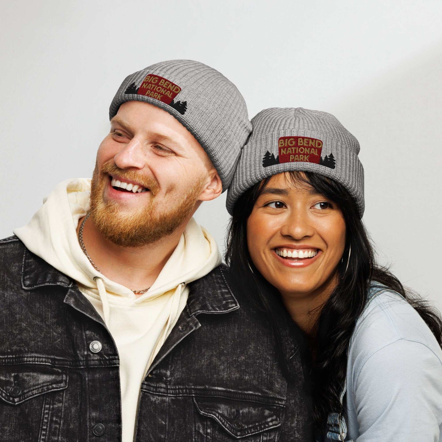 Big Bend National Park Sign Embroidered Beanie - MENLL