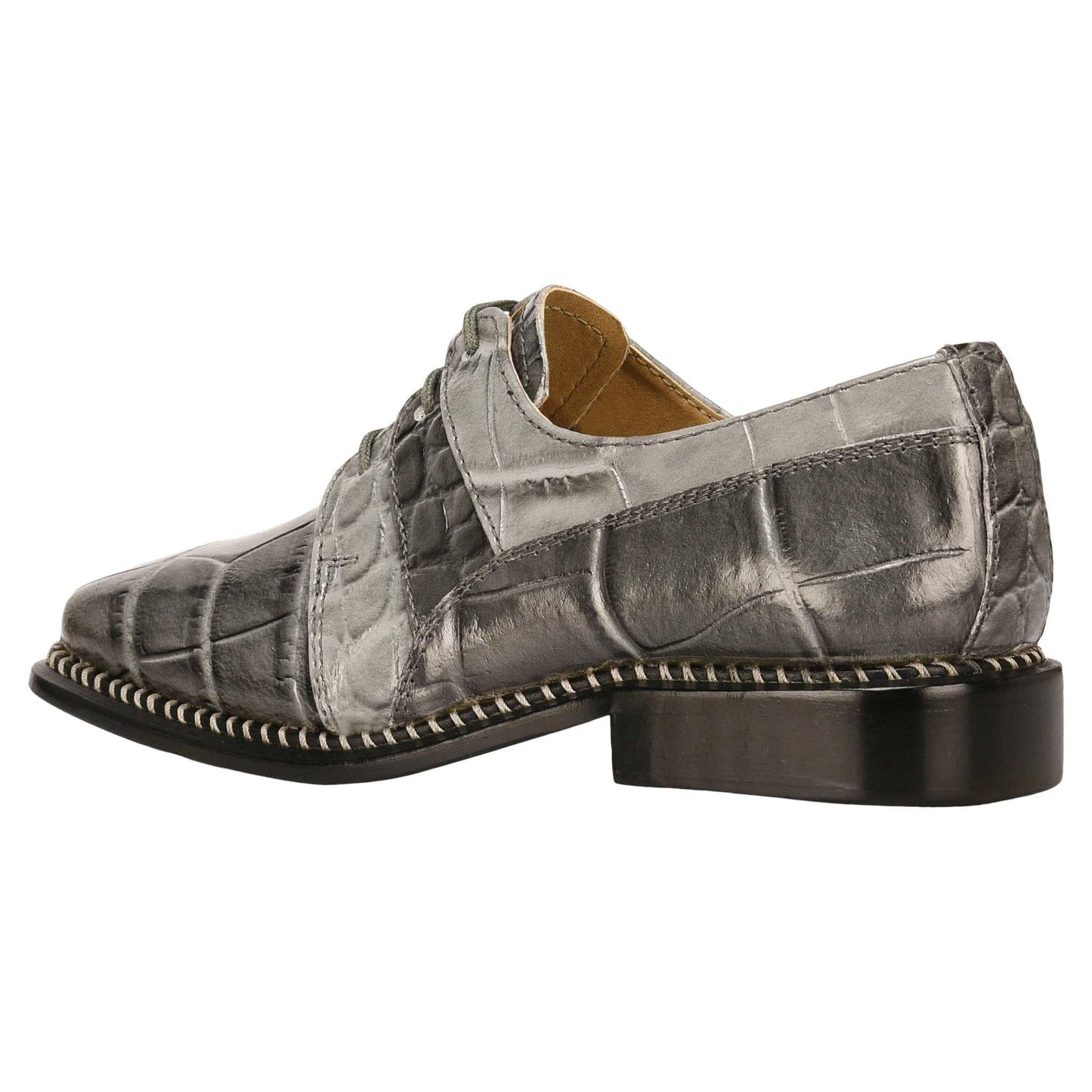 Fluky Leather Oxford Style Dress Shoes - MENLL