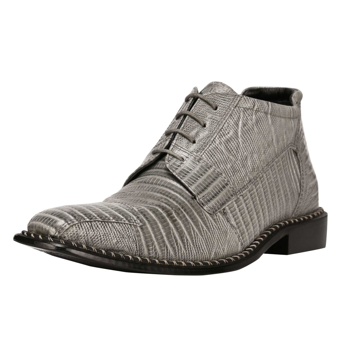 Foxx Leather Lace-Up Boots - MENLL