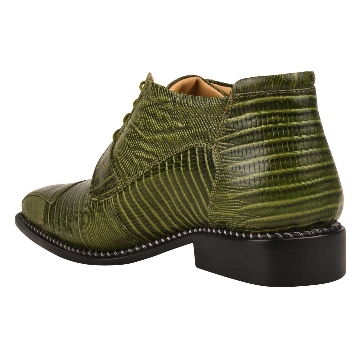 Foxx Leather Lace-Up Boots - MENLL
