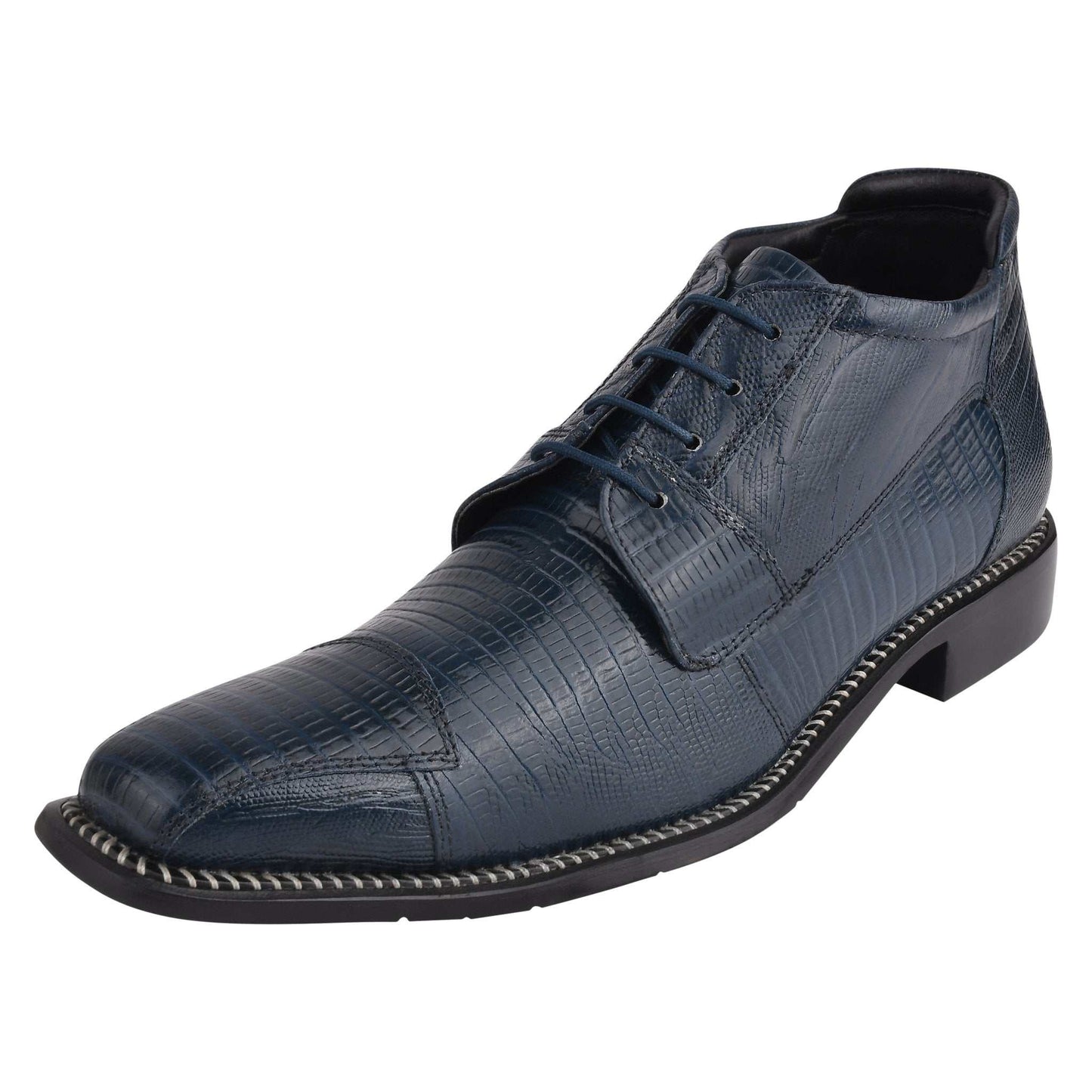 Foxx Leather Lace-Up Boots - MENLL