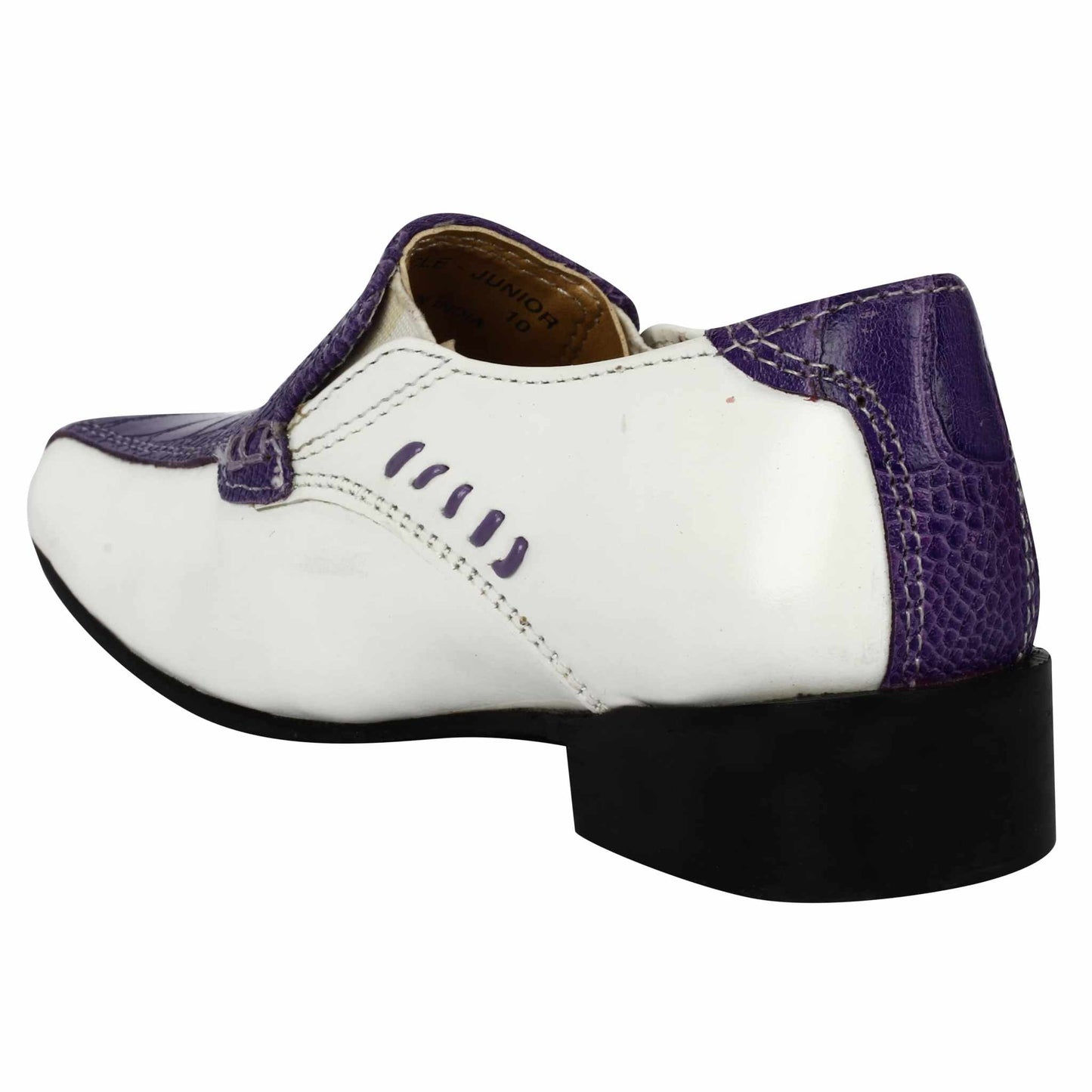 Junior Leather Loafers Dress Shoes - MENLL
