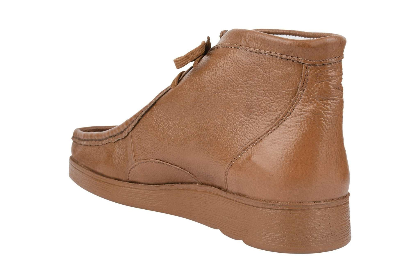 HAMARA JOE Rush Leather Desert Chukka Brown Casual Boots - MENLL