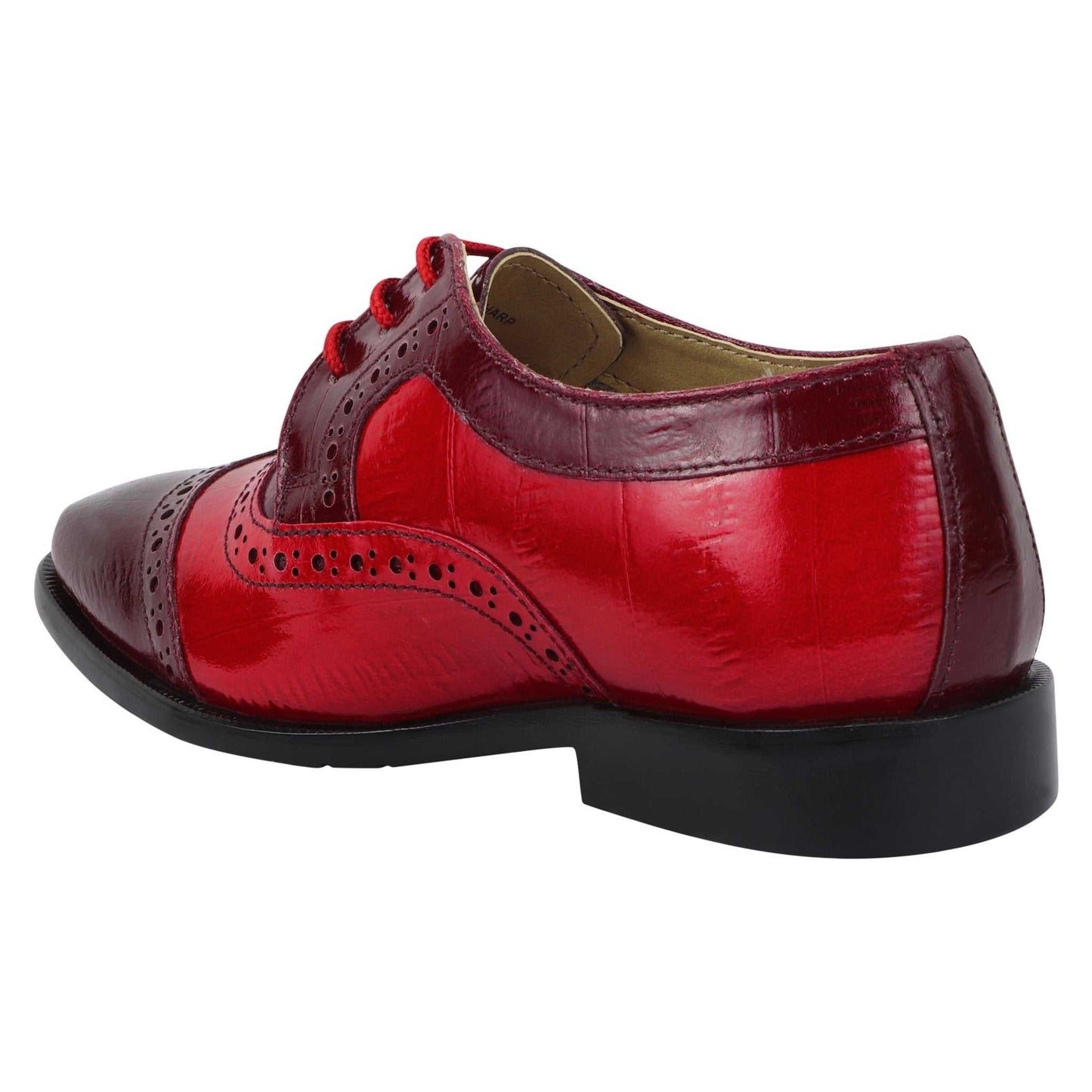 Harp Leather Oxford Style Dress Shoes - MENLL