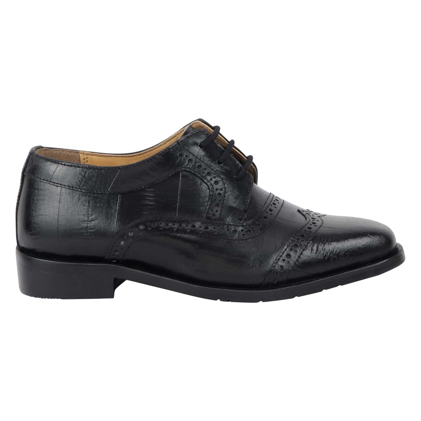 Harp Leather Oxford Style Dress Shoes - MENLL