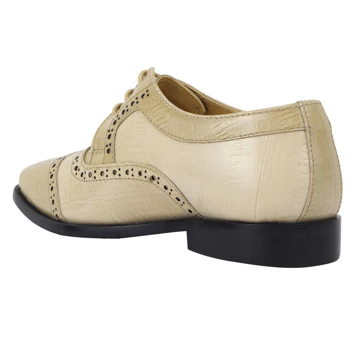 Harp Leather Oxford Style Dress Shoes - MENLL