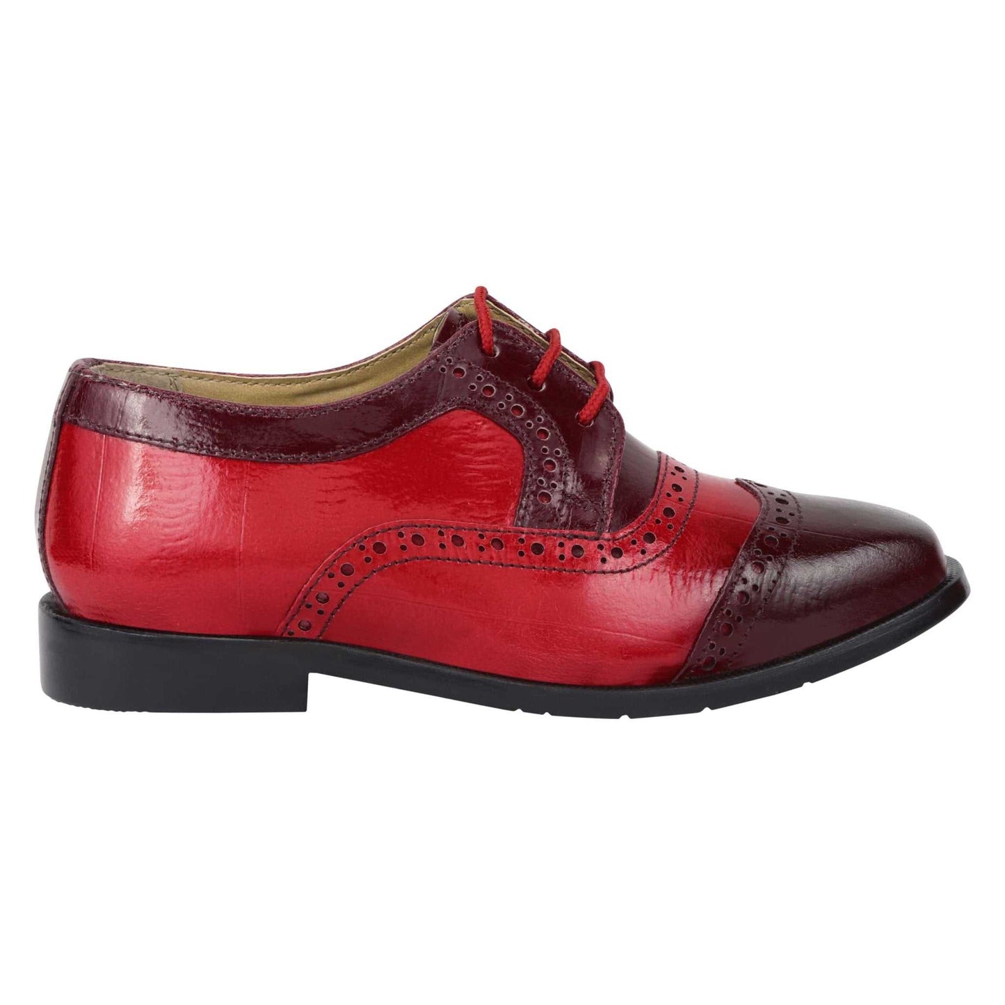 Harp Leather Oxford Style Dress Shoes - MENLL