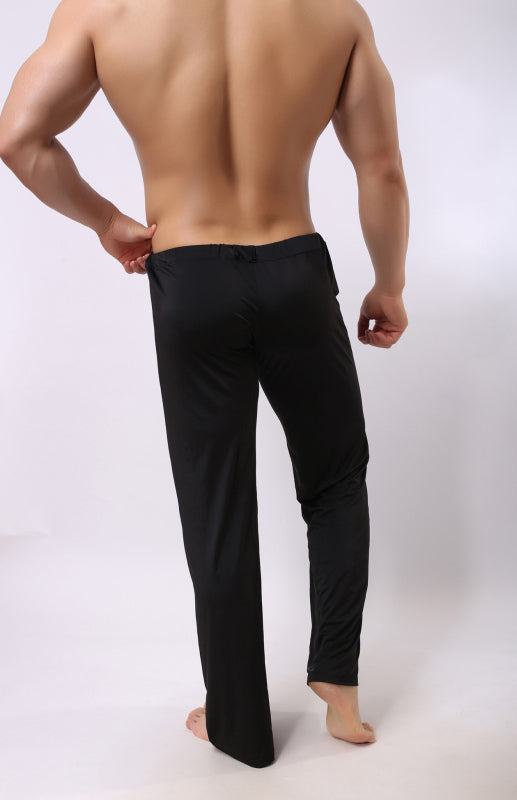 Men's casual pants breathable cool home pants pants - MENLL