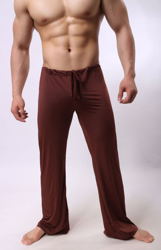 Men's casual pants breathable cool home pants pants - MENLL