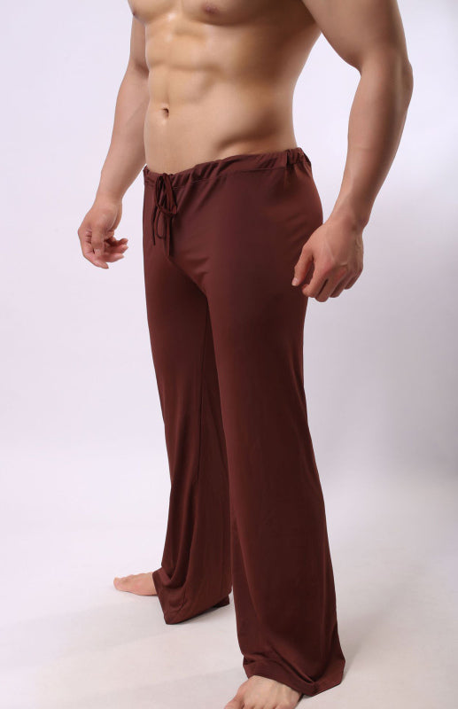 Men's casual pants breathable cool home pants pants - MENLL